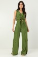 Blusa Regata de Alfaiataria Miranda - Verde Militar - Tlic Rio