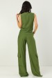 Blusa Regata de Alfaiataria Miranda - Verde Militar - Tlic Rio