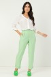 Calça de Alfaiataria Feminina Silvia - Verde Claro - Tlic Rio