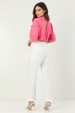 Calça de Alfaiataria Feminina Silvia - Off White - Tlic Rio
