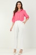 Calça de Alfaiataria Feminina Silvia - Off White - Tlic Rio