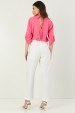 Calça de Alfaiataria Feminina Silvia - Off White - Tlic Rio