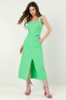 Blusa Cropped de Alfaiataria Demi - Verde - Tlic Rio