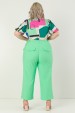 Calça de Alfaiataria Feminina Kaira - Verde Claro - Tlic Rio