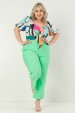 Calça de Alfaiataria Feminina Kaira - Verde Claro - Tlic Rio