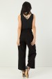 Calça de Alfaiataria Feminina Kaira - Preto - Tlic Rio