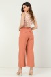 Calça de Alfaiataria Feminina Kaira - Caqui - Tlic Rio
