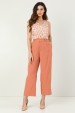 Calça de Alfaiataria Feminina Kaira - Caqui - Tlic Rio