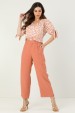 Blusa de Alfaiataria Feminina Candida - Cáqui - Tlic Rio