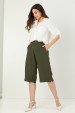 Bermuda de Alfaiataria Feminina Rovena - Verde Militar - Tlic Rio