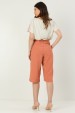 Blusa de Alfaiataria Feminina Nadira - Cáqui - Tlic Rio