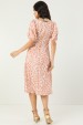 Vestido Midi de Alfaiataria Feminino Leonora - Cáqui - Tlic Rio