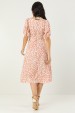 Vestido Midi de Alfaiataria Feminino Leonora - Cáqui - Tlic Rio