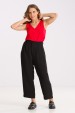 Blusa Regata de Alfaiataria Ayanna - Vermelho - Tlic Rio