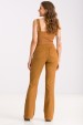 Blusa Cropped de Alfaiataria Hera - Camel - Tlic Rio