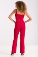 Blusa Cropped de Alfaiataria Hera - Vermelho - Tlic Rio