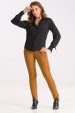 Calça de Alfaiataria Skinny Lara - Camel - Tlic Rio
