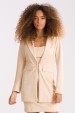 Blazer Feminino Alexandra - Areia - Tlic Rio
