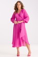 Vestido de Alfaiataria Manga Longa Alessia - Rosa - Tlic Rio