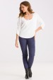 Blusa de Alfaiataria Manga Longa Briana - Off White - Tlic Rio