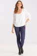 Blusa de Alfaiataria Manga Longa Briana - Off White - Tlic Rio