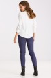 Blusa de Alfaiataria Manga Longa Briana - Off White - Tlic Rio