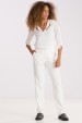 Blusa de Alfaiataria Manga Longa Belina - Off White - Tlic Rio