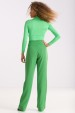 Blusa Cropped Manga Longa Tessa - Verde Lemon - Tlic Rio
