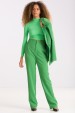 Blusa Cropped Manga Longa Tessa - Verde Lemon - Tlic Rio