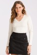 Blusa Manga Longa Juliana - Off White - Tlic Rio