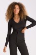 Blusa Manga Longa Juliana - Preto- Tlic Rio