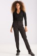 Blusa Manga Longa Karina - Preto- Tlic Rio
