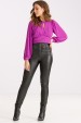 Blusa de Alfaiataria Manga Longa Raven - Roxo Dália - Tlic Rio
