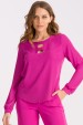 Blusa de Alfaiataria Manga Longa Rute - Orquídea - Tlic Rio