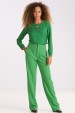 Blusa de Alfaiataria Manga Longa Rute - Verde Sálvia - Tlic Rio
