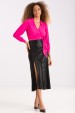 Blusa de Alfaiataria Manga Longa Suzy - Pink - Tlic Rio
