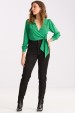 Blusa de Alfaiataria Manga Longa Suzy - Verde Sálvia - Tlic Rio