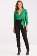 Blusa de Alfaiataria Manga Longa Suzy - Verde Sálvia - Tlic Rio
