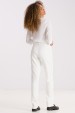 Calça de Alfaiataria Feminina Rebeca - Off White - Tlic Rio