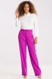 Calça Reta de Alfaiataria Feminina Kefera - Roxo Dália - Tlic Rio