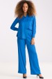 Camisa Alongada de Alfaiataria Geovana - Azul Royal - Tlic Rio