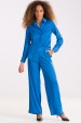 Camisa Alongada de Alfaiataria Geovana - Azul Royal - Tlic Rio