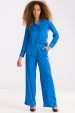 Camisa Alongada de Alfaiataria Geovana - Azul Royal - Tlic Rio