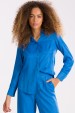 Camisa Alongada de Alfaiataria Geovana - Azul Royal - Tlic Rio