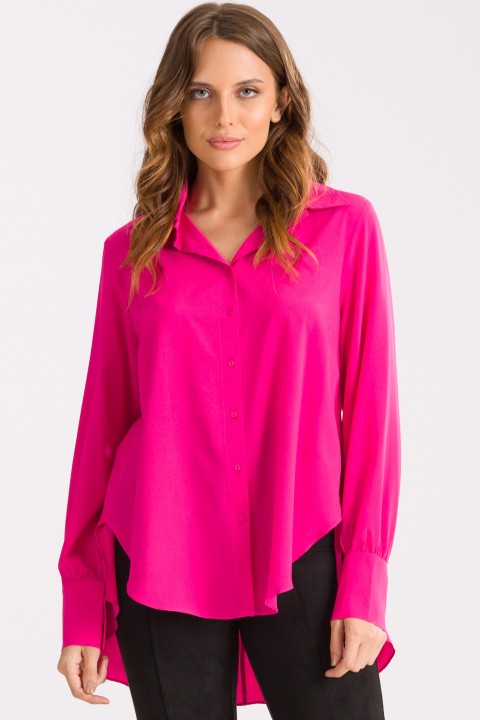 Camisa de Alfaiataria Manga Longa Ofélia - Pink - Tlic Rio