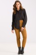 Camisa de Alfaiataria Manga Longa Ofélia - Preto - Tlic Rio