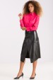Camisa de Alfaiataria Cherry - Onça Pink com Vermelho - Tlic Rio