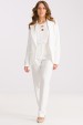 Blazer de Alfaiataria Feminina Molly - Off White - Tlic Rio