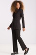 Blazer Alongado de Alfaiataria Feminina Jasmim - Preto - Tlic Rio