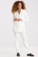 Blazer de Alfaiataria Feminina Lilla - Off White - Tlic Rio